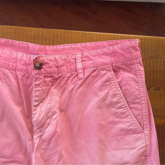 Short Bermuda 36us 46fr 100% cotton Faconnable pink - Picture 2 of 6